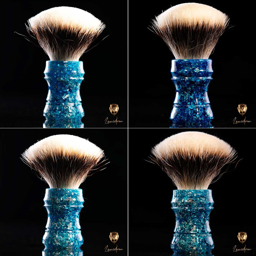 Handgemachter Rasierpinsel" Blizzard" 26/28mm