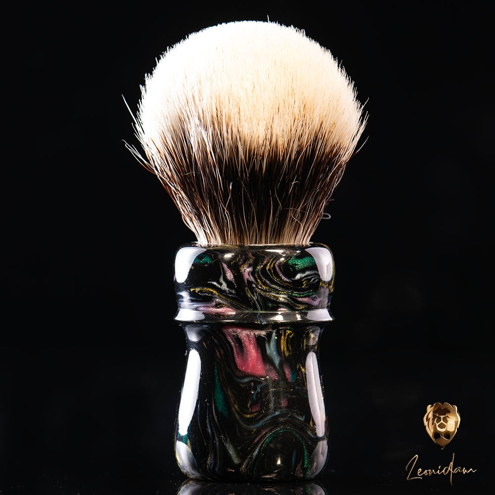 Handmade Shaving Brush "Black Lotus" 26/28mm | 185€ - 220€