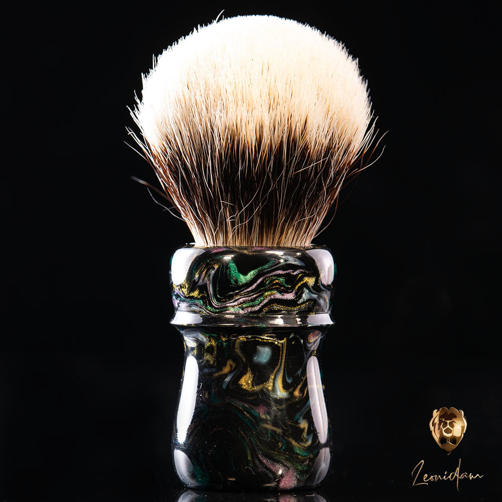 Handmade Shaving Brush "Black Lotus" 26/28mm | 185€ - 220€