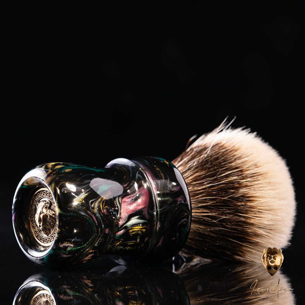 Handmade Shaving Brush "Black Lotus" 26/28mm | 185€ - 220€