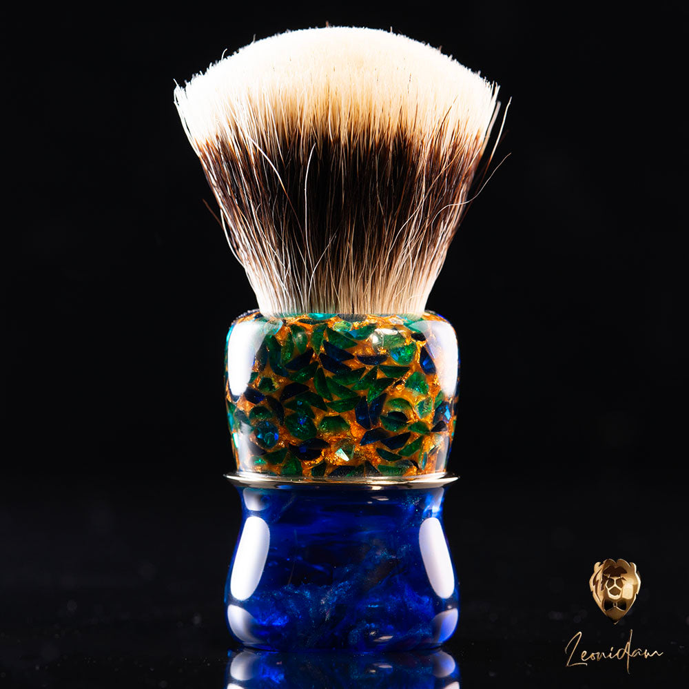Versandbereit - Handgemachter Rasierpinsel "Luxor" 28mm