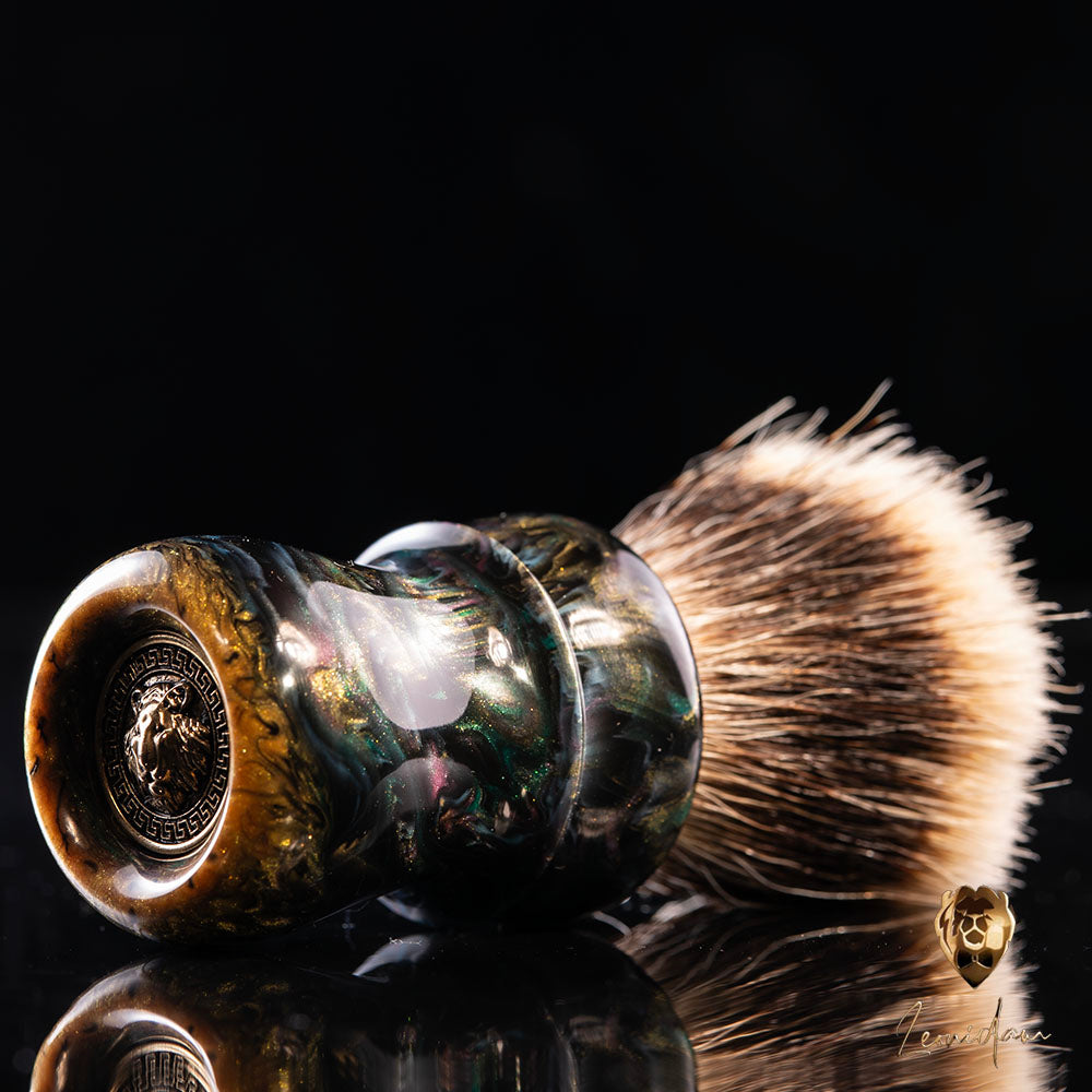 Coming Soon - Shaving Brush "Black Lotus Gold" 26/28mm | 190€ - 225€