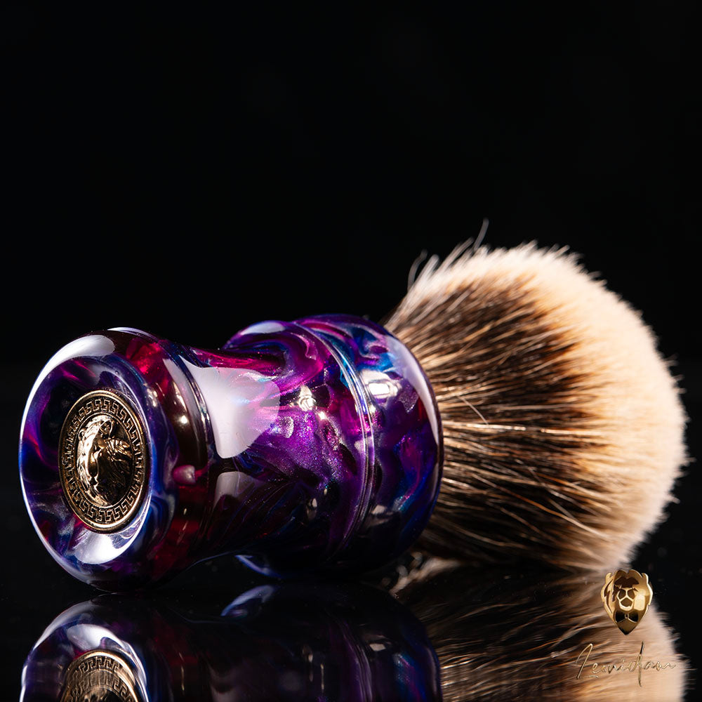 Coming Soon - Shaving Brush "Purple Rain" 26/28mm | 190€ - 225€