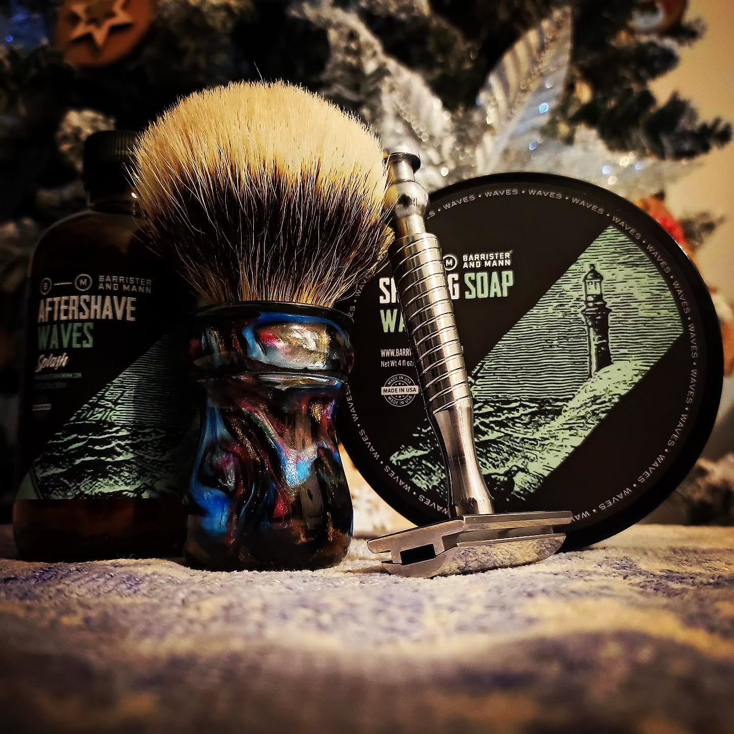 Pennello da barba "Black Lotus" 26/28mm