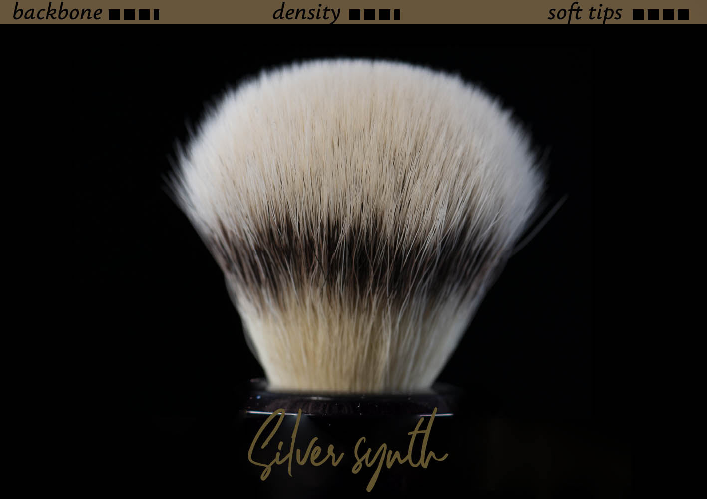 Handmade Shaving Brush "Boss Satin" 26/28mm