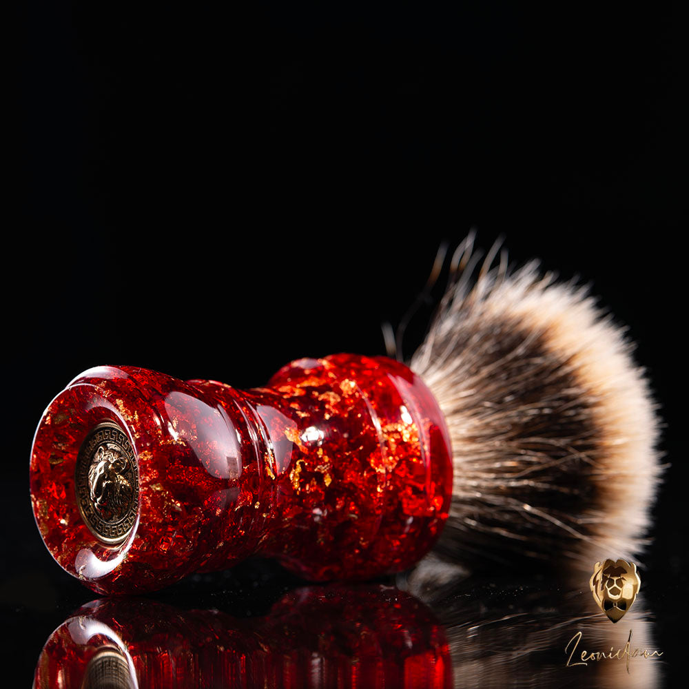 Handmade Shaving Brush "Fireblast" 26/28mm