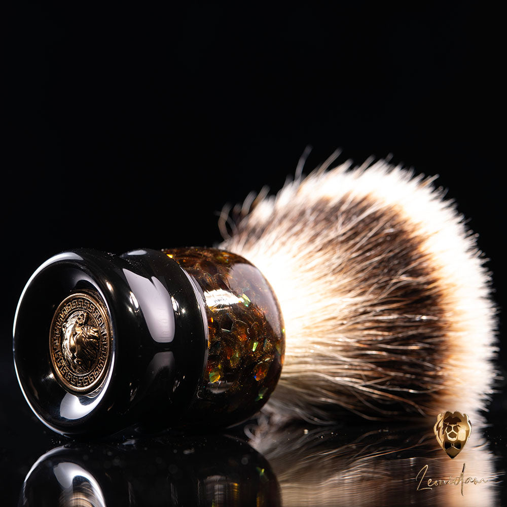 Pennello da barba artigianale "Coruscant" 26/28mm | 235€ - 270€