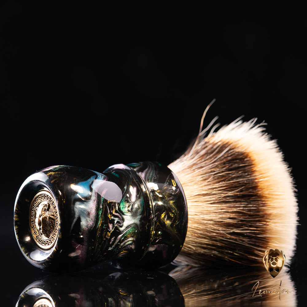 Coming Soon Handmade Shaving Brush "Blue Lotus" 26/28mm | 165€ - 220€
