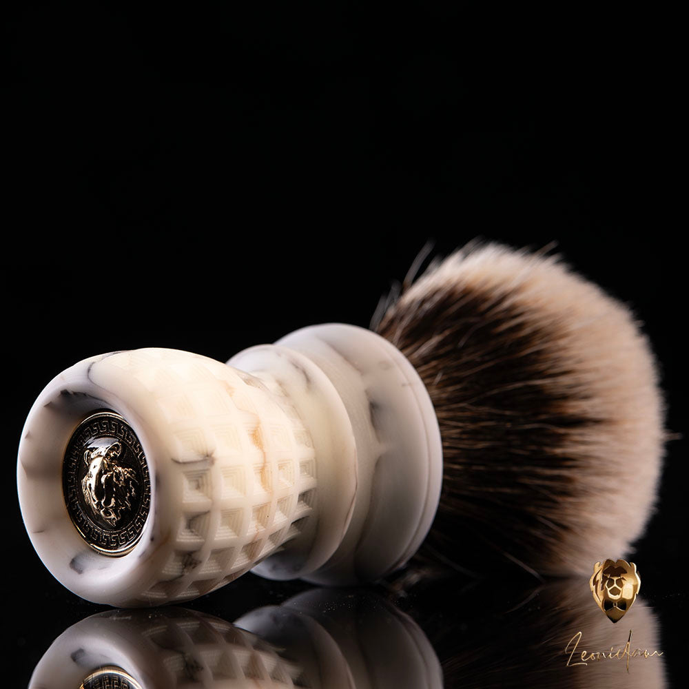 Coming Soon - Shaving Brush "Pantheon Marble" 26/28mm | 250€ - 285€