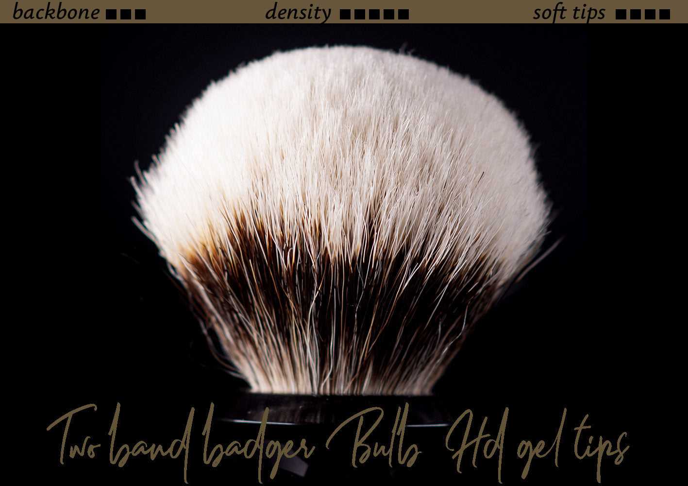 Handmade Shaving Brush "Gatsby" 26/28mm